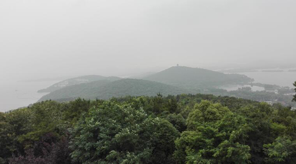 无锡鼋头渚风景区山顶